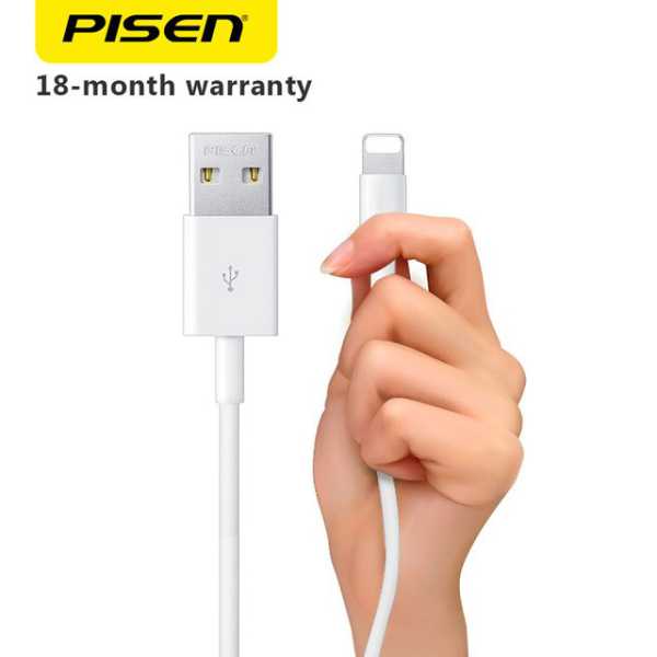 Cáp Pisen USB Ligjtning AL05-900 2.4A