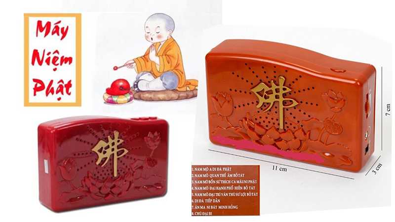 Máy Niệm Phật 8 Bài Kinh HY-38
