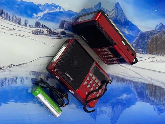 Đài FM LINVIEN L10 Chính Hãng có đèn LED siêu sáng