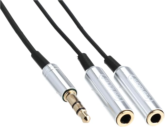 Dây chia 2 Audio 3.5mm Earldom AUX201 và AUX202