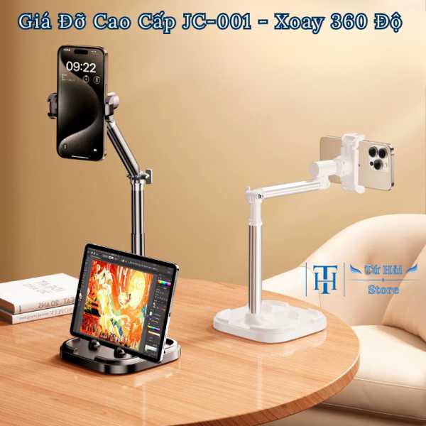 Giá Đỡ Kẹp Điện Thoại JC001 Xoay 360 Độ