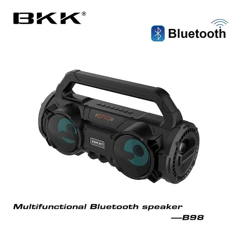 Loa Bluetooth BKK B98 Kèm Mic Hát Có Dây