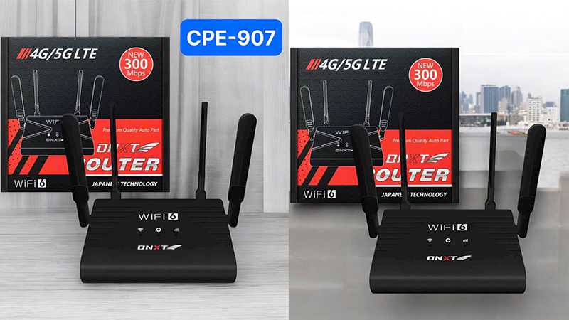 Phát Wifi DNXT Lắp Sim 4G/5G LTE model: CPE-907