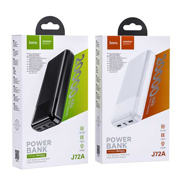 Pin Sạc dự phòng Hoco J72A 20000 mAh Chính Hãng