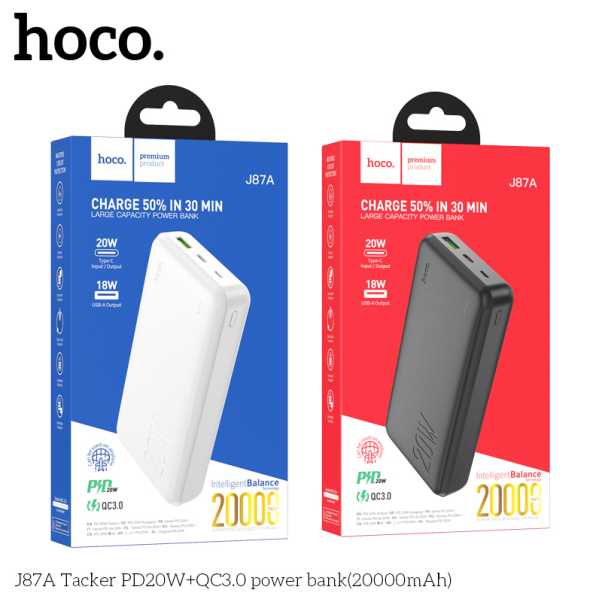Pin Sạc Dự Phòng Hoco J87A 20000mAh