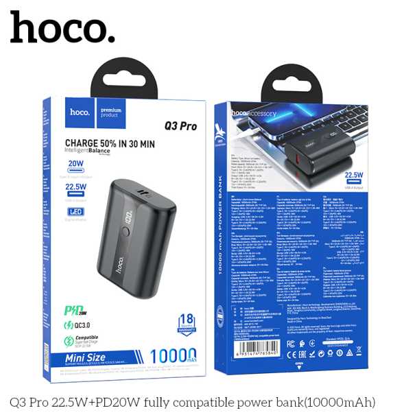 Pin Sạc Dự Phòng Hoco Q3 Pro