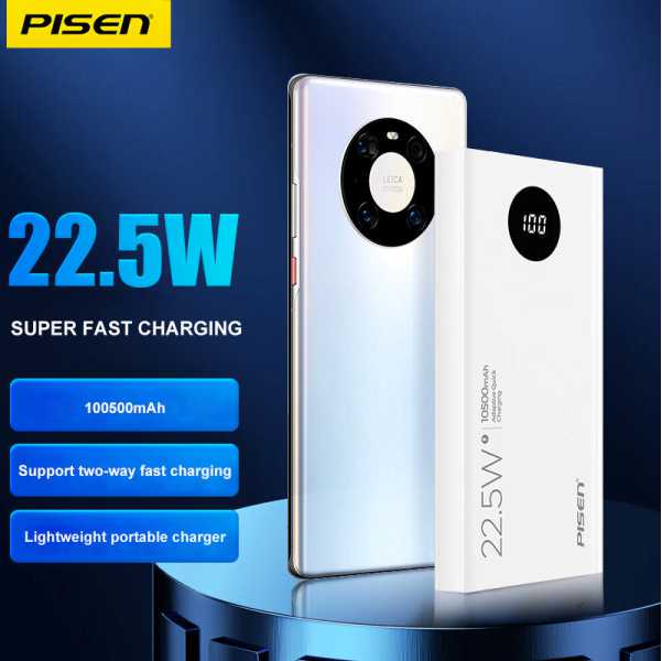 Pin Sạc Dự Phòng Pisen TS-D314 10500mah 22.5W Chính Hãng