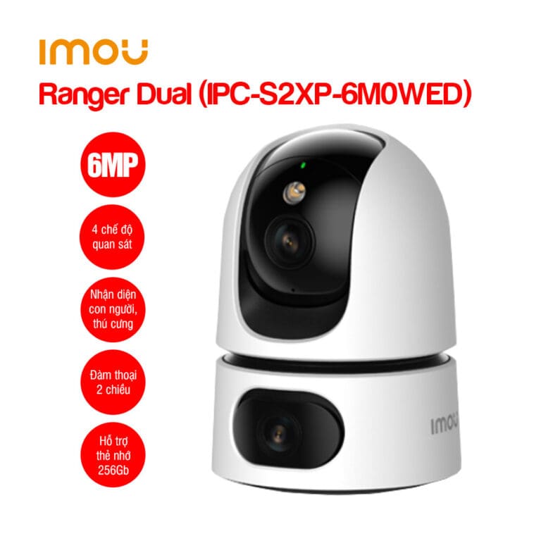 Camera Imou Ranger Dua 6mp