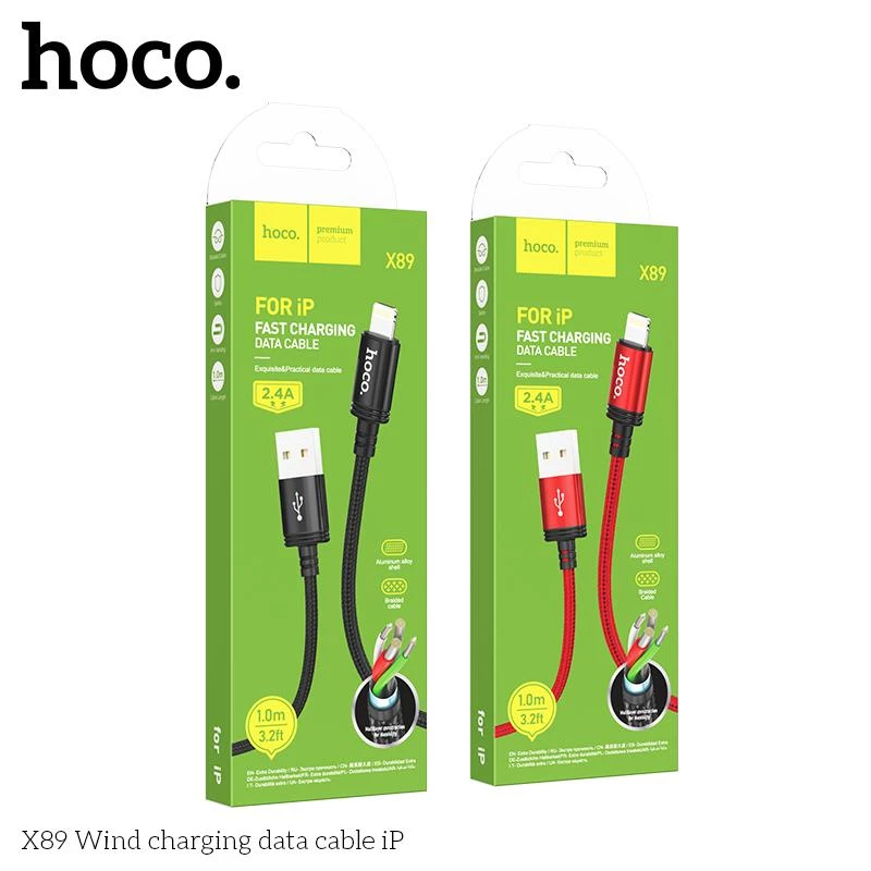 Cáp iP Hoco X89
