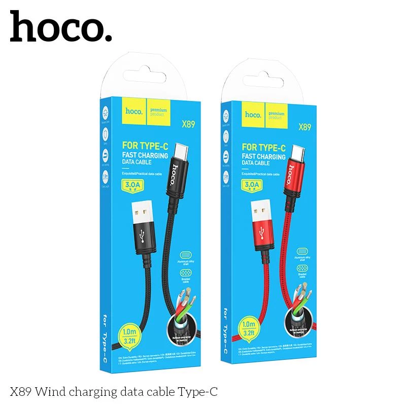 Cáp Type-C Hoco X89
